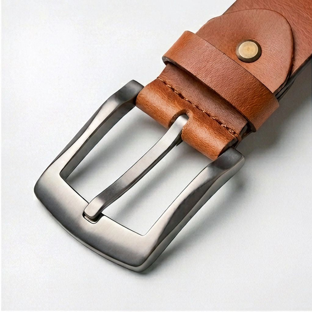 The Artisan Tan Leather Belt