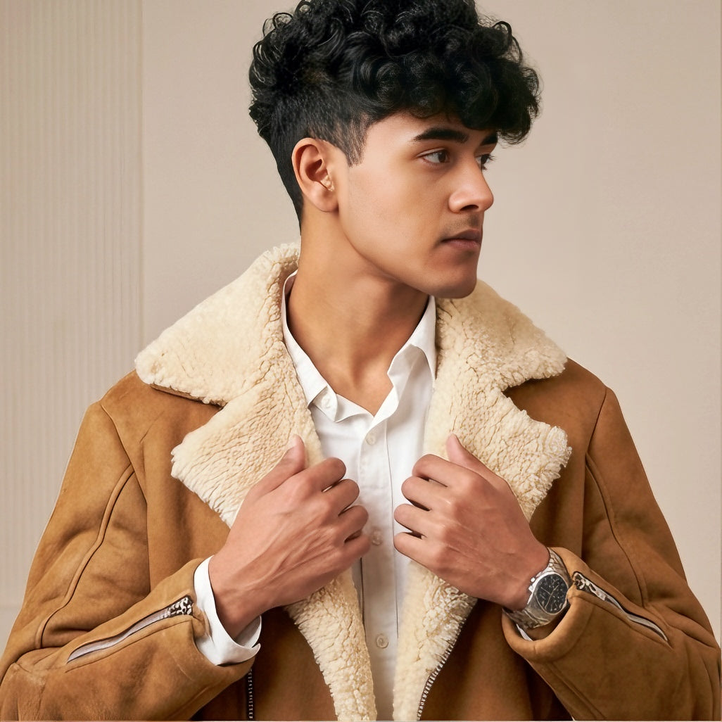 Sheep leather jacket