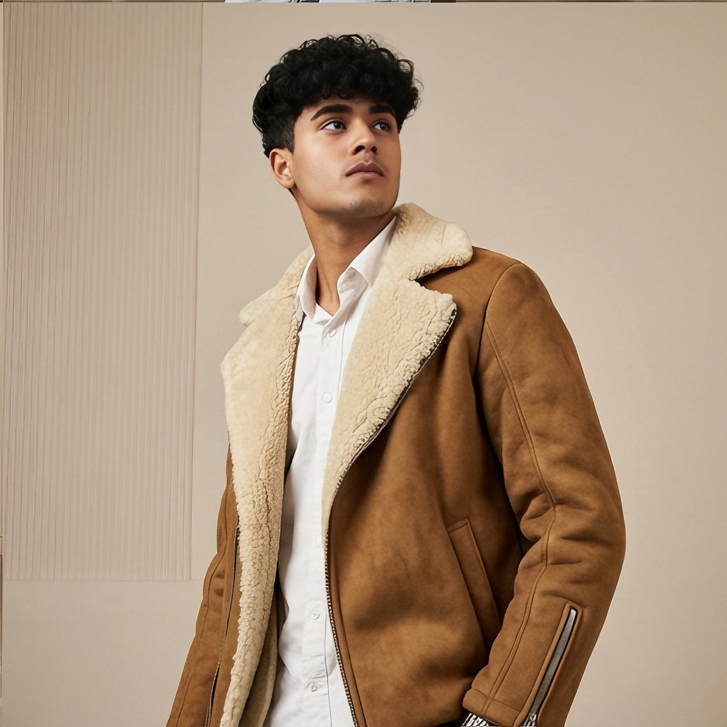 Sheep leather jacket